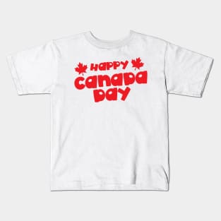 Happy Canada Day Kids T-Shirt